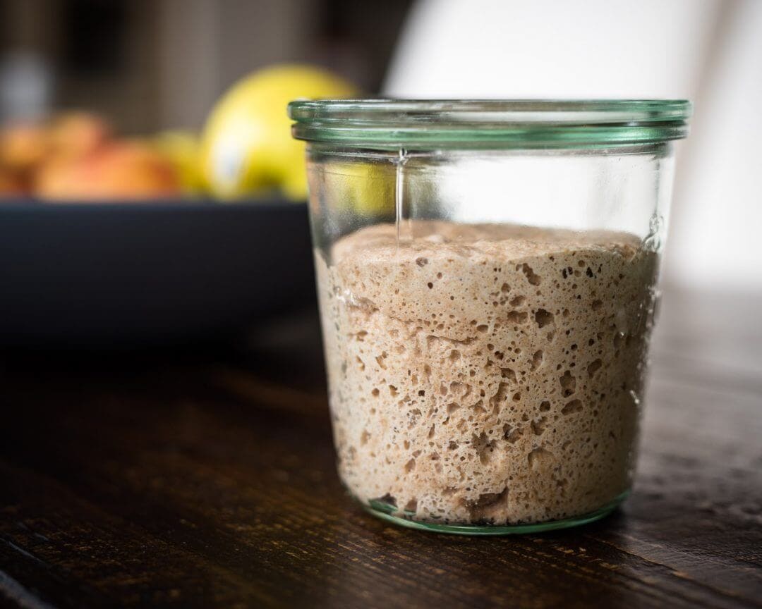 stiff sourdough starter